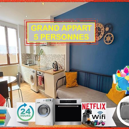 Apartmán 012 Chic & Cosy F2 34M2 Hypercentre Wifi Smart Tv Netflix Saint-Etienne  Exteriér fotografie